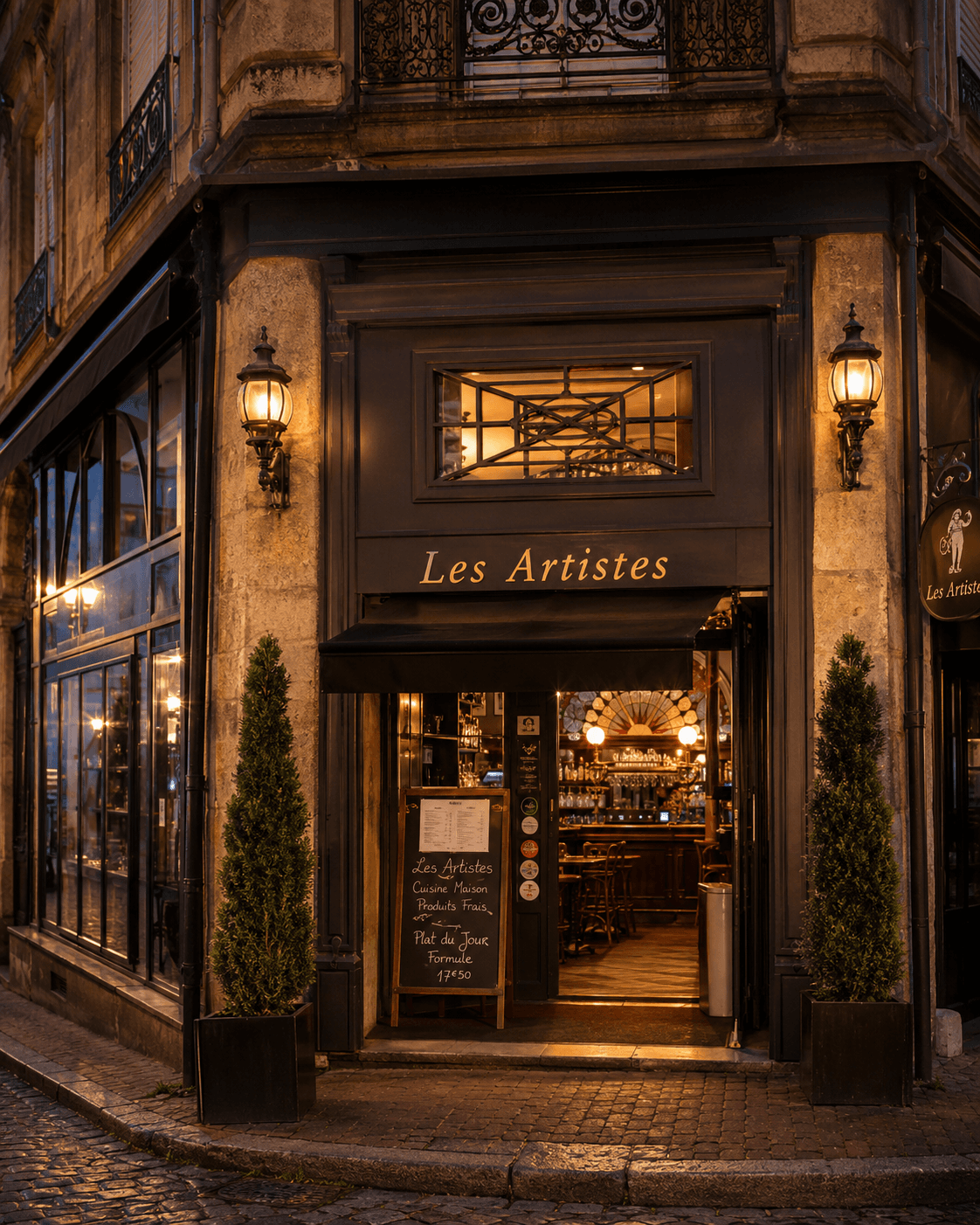 La façade des Artistes